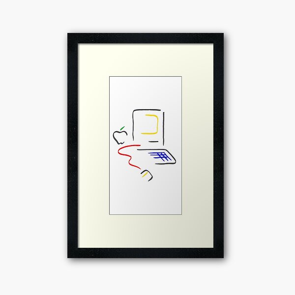 Picasso Mac Framed Art Print