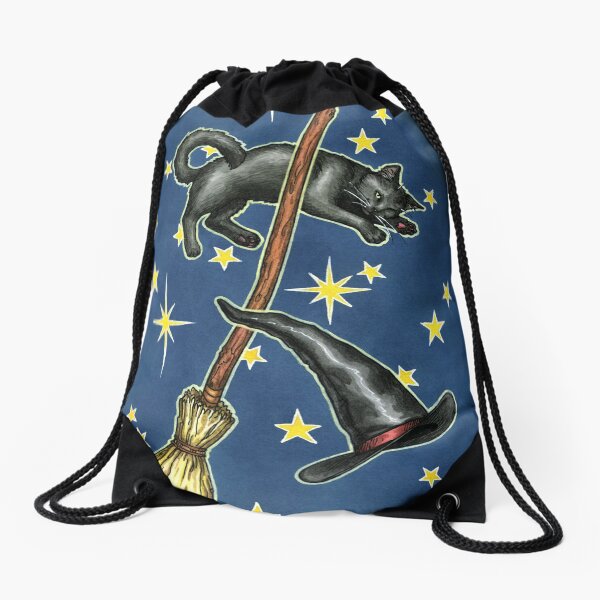 Everyday Witch Tarot - Back of Card Design Drawstring Bag