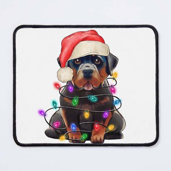Item preview, Rottweiler christmas tree lights designed and sold by vuhieustore.