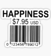 Happiness Barcode Sticker