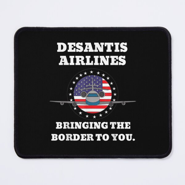 Item preview, DeSantis Airlines Funny Political Meme Ron DeSantis designed and sold by Wendiart.