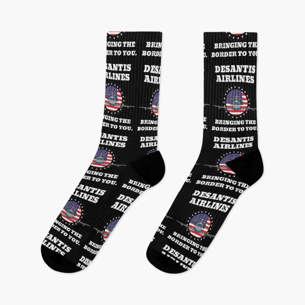 Item preview, DeSantis Airlines Funny Political Meme Ron DeSantis designed and sold by Wendiart.
