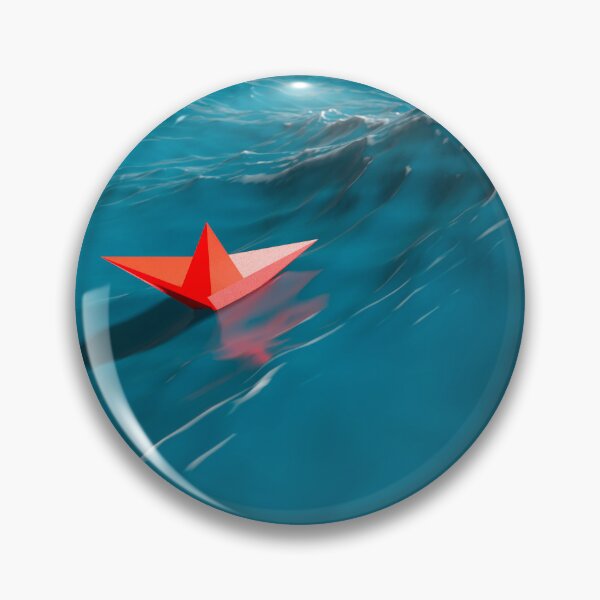 Item preview, Paper Boat on Ocean waves designed and sold by bradm50.
