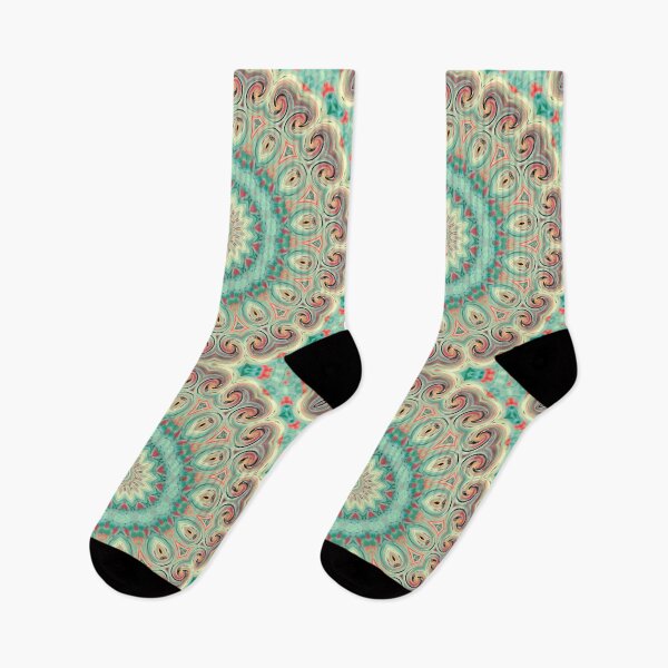 Item preview, Kaleidoscope . Turquoise.  designed and sold by fuzzyfox.
