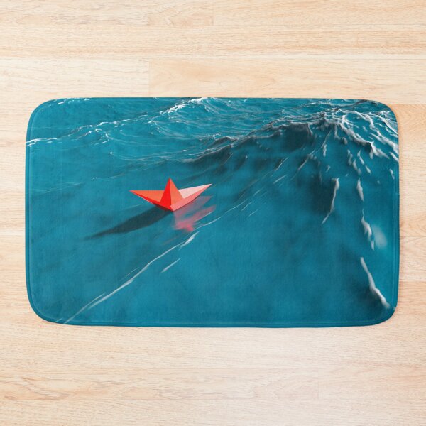 Item preview, Paper Boat on Ocean waves designed and sold by bradm50.