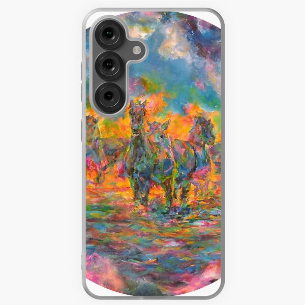 Aperçu de l'œuvre Chevaux sauvages (Ellipse) créée et vendue par Mearced-Art.