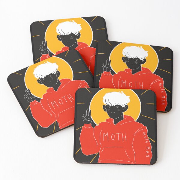 Item preview, The moth the man the legend designed and sold by Bonnie Warburton.