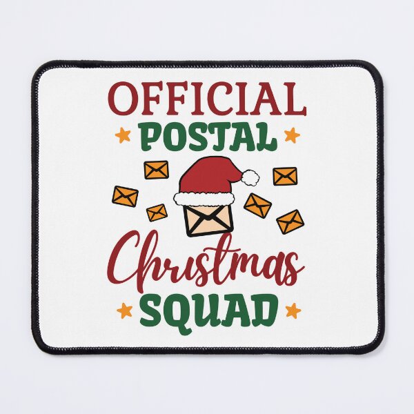 Item preview, Official Postal Christmas Squad, Christmas Postal Worker Gift, Santa’s Mail Carrier Costume, Merry Postal Worker Apparel designed and sold by praewapy.