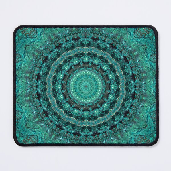 Item preview, Batik . Malachite Kaleidoscope designed and sold by fuzzyfox.