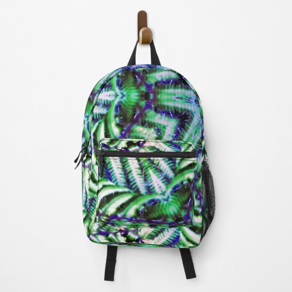 Item preview, Green and Blue Fern Mosaic designed and sold by lukefranklinart.