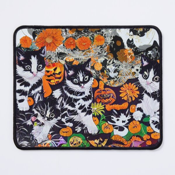 Item preview, Kittens, Mums, and Pumpkins designed and sold by xplor-r.