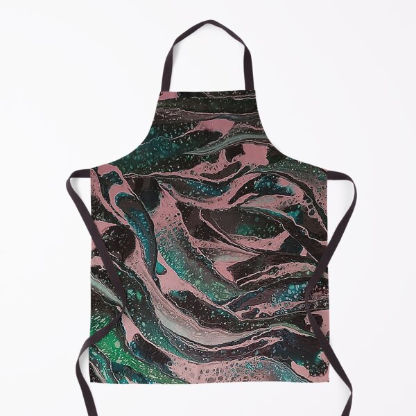 Item preview, Martian Landscape, Flowing Lava , Abstract Art Pink Green, Veins and Capularie, Marble Slabs, Virus Magnified designed and sold by Nostrathomas66.