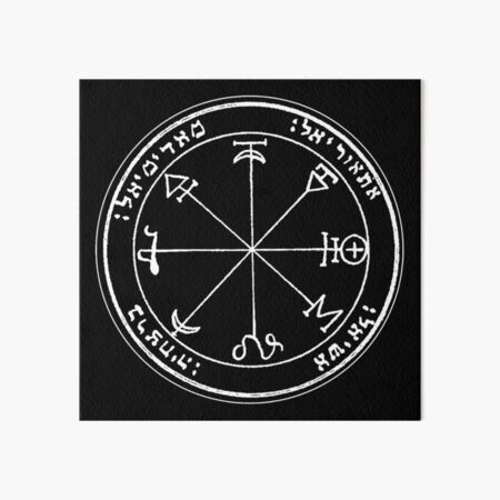 Key of Solomon - First Pentacle of Saturn