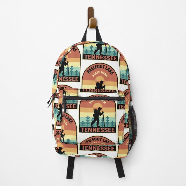 Item preview, Reelfoot Lake State Park Tennessee Retro Hiking designed and sold by HalpinDesign.