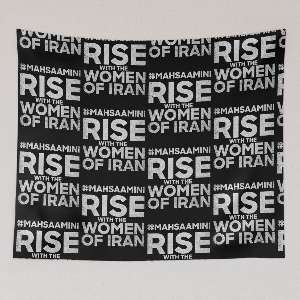 Item preview, Rise With The Women Of Iran Mahsaamini Life Freedom designed and sold by Wendiart.