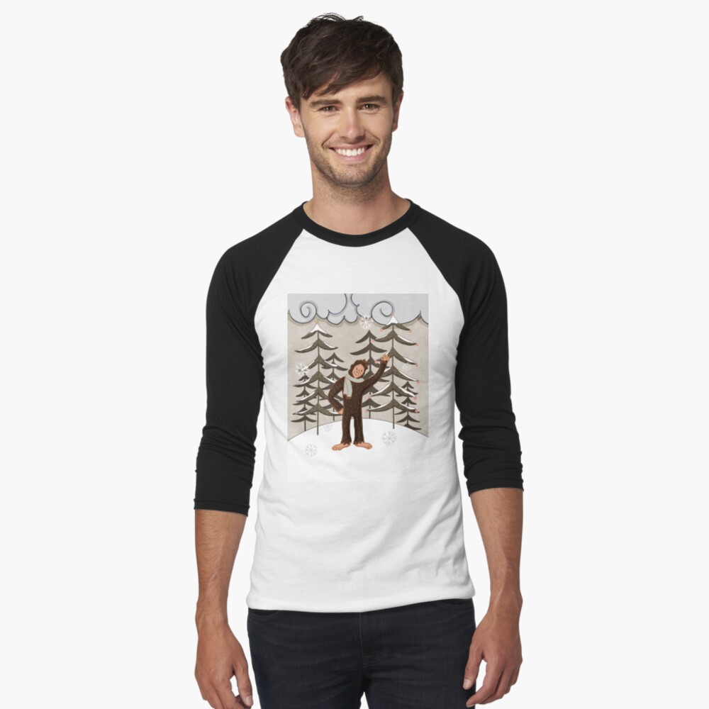 Item preview, Baseball ¾ Sleeve T-Shirt designed and sold by lauramaxwell.