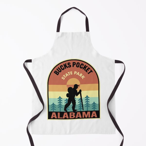 Item preview, Bucks Pocket State Park Alabama Retro Hiking designed and sold by HalpinDesign.