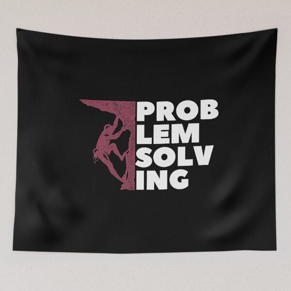 Item preview, Problem Solving. Rock Climbing. Bouldering designed and sold by Boulder Design Co.