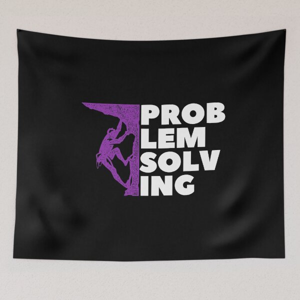 Item preview, Problem Solving. Rock Climbing. Bouldering designed and sold by Boulder Design Co.