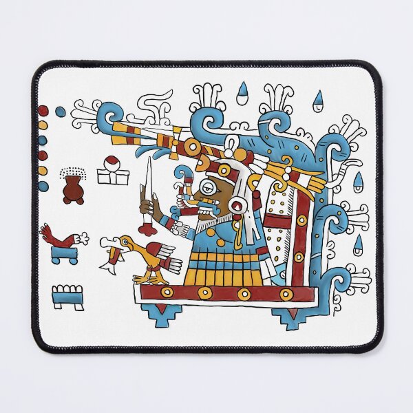 Item preview, Dios Azteca Tlaloc designed and sold by cynthia cabello.