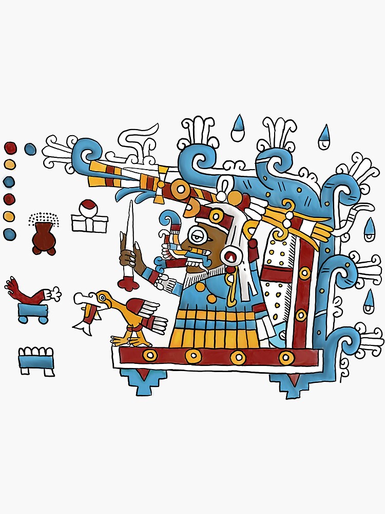 tlaloc anime - Buscar con Google | Arte maya, Dioses aztecas, Dios tlaloc