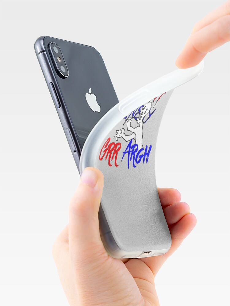 Alternate view of Grr Argh iPhone Case & Cover
