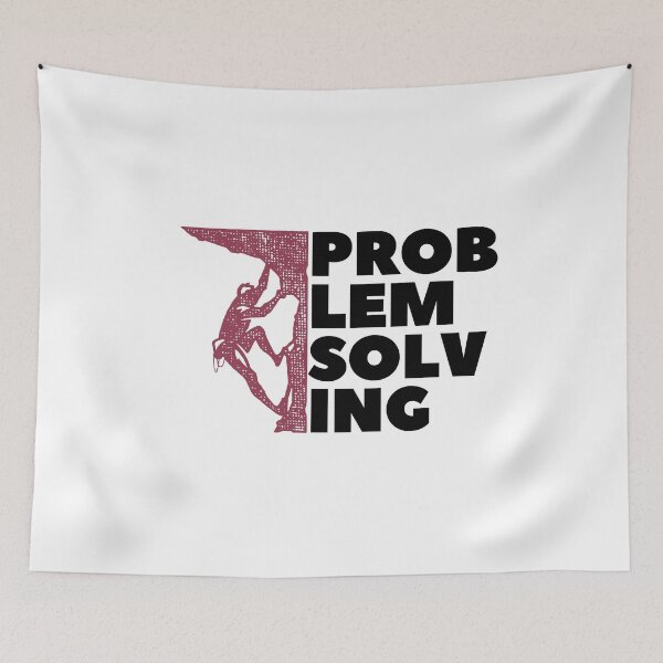 Item preview, Problem Solving. Rock Climbing. Bouldering designed and sold by Boulder Design Co.