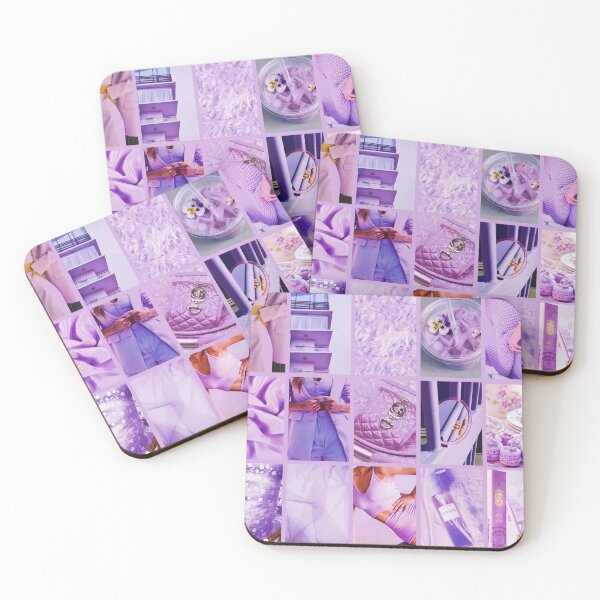 Artikelvorschau, Lavendel lila Wandcollage 1 entworfen und verkauft von MaxineWyatt.