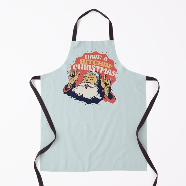Item preview, Retro Santa Funny Have a Bitchin' Christmas designed and sold by TwoTenDesign.