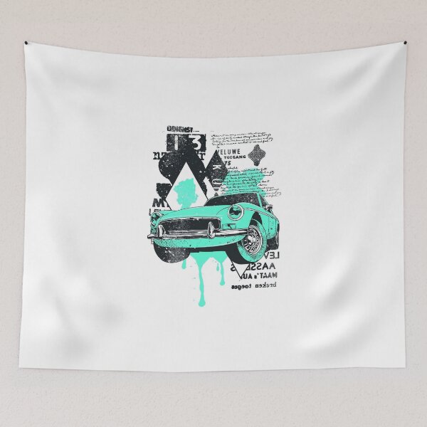 Item preview, WOSHINGTON BLUE CAR ILLUSTRATION   designed and sold by Vehiclestore.