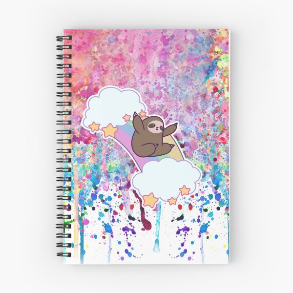 Item preview, Rainbow Cloud Sloth - Paint Drip designed and sold by SaradaBoru.