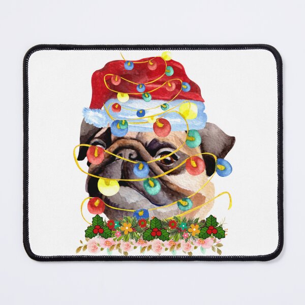 Item preview, pug dog christmas tree designed and sold by hieuvustore.