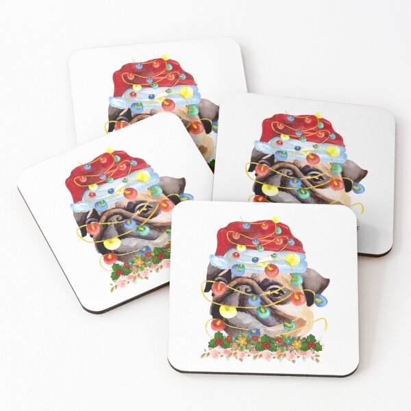 Item preview, pug dog christmas tree designed and sold by hieuvustore.