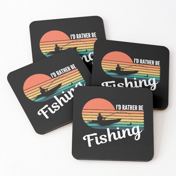 Item preview, I’d Rather be Fishing Funny Fisherman Angling designed and sold by Abaddon-art.