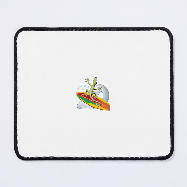 Item preview, A Gecko riding a Surfboard designed and sold by Junkster-.
