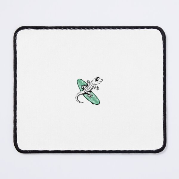 Item preview, A Cute Gecko riding a Surfboard designed and sold by Junkster-.