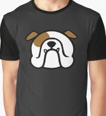 English Bulldog - white and brown - bold Bully dog by smooshfaceunited Graphic T-Shirt