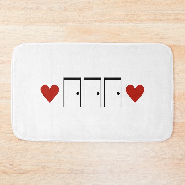 Item preview, THREE DOORS Logo - Black on White designed and sold by threedoorsbooks.