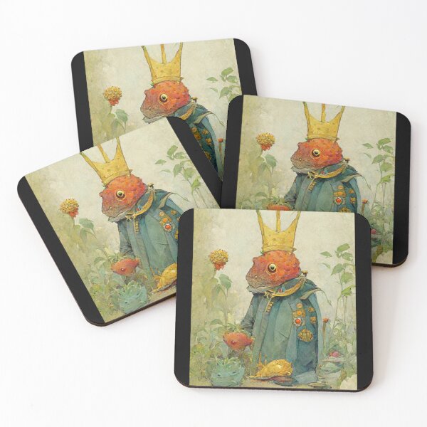 Item preview, Fantasy Animal King Playing With His Underlings designed and sold by EVAHOLTMAN.