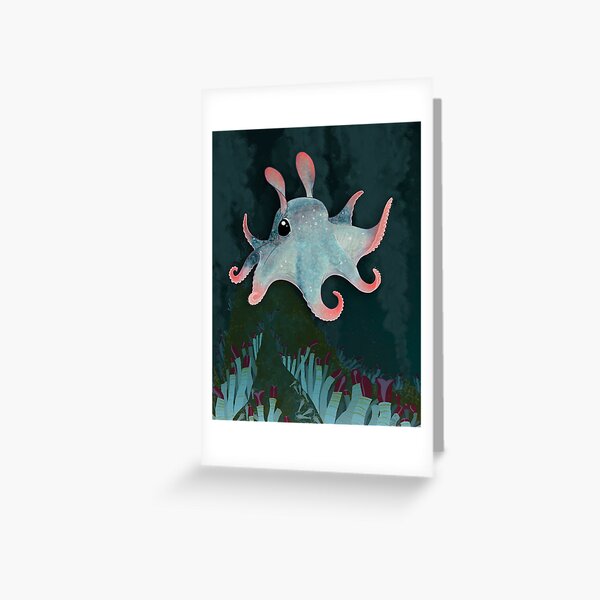 Dumbo Octopus Greeting Card