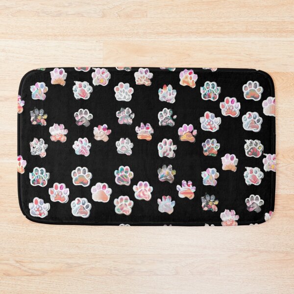 Item preview, Floral Paw Trio x 4 designed and sold by zheworkstudio.