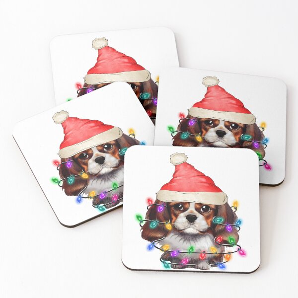 Item preview, cocker spaniel christmas tree lights designed and sold by hieuhieustore.