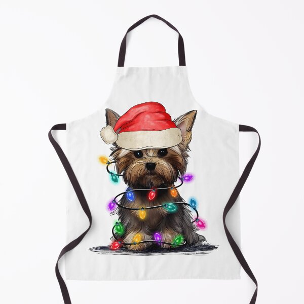 Item preview, yorkshire terrier christmas tree designed and sold by hieuhieustore.