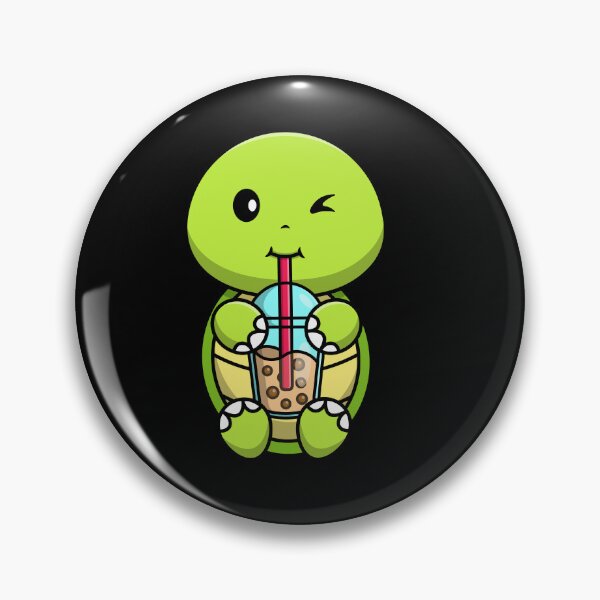 Artikelvorschau, Bubble Tea Liebhaber Süße Kawaii Schildkröte entworfen und verkauft von Artistusha.