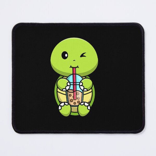 Item preview, Bubble Tea Lover  Cute Kawaii Turtle designed and sold by Artistusha.