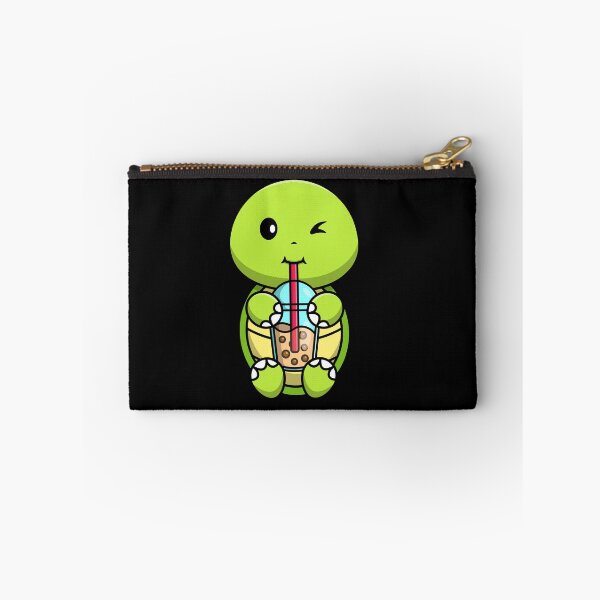 Item preview, Bubble Tea Lover  Cute Kawaii Turtle designed and sold by Artistusha.