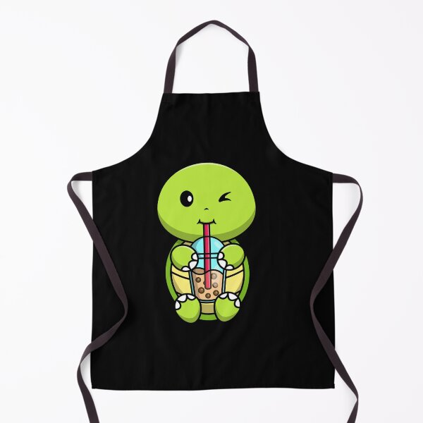 Item preview, Bubble Tea Lover Cute Kawaii Turtle designed and sold by Artistusha.