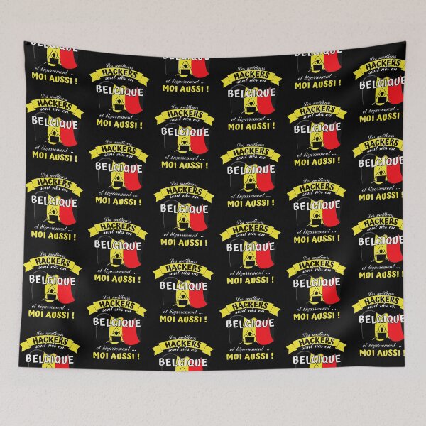 Item preview, Gift Belgian Hacker Man Birthday Christmas designed and sold by RomualdGR.