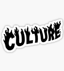 Migos Culture La Flame Logo Sticker