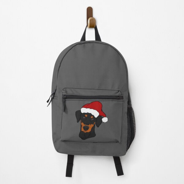 Item preview, Black and Tan Doberman - Merry Christmas designed and sold by AtmosApparel.